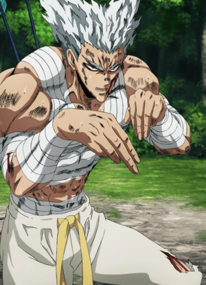 This is the Avatar Image for the Garou (One Punch Man) AI Voice and Text to Speech Generator